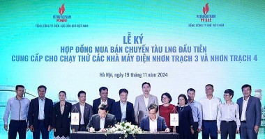 The first fuel gas purchase contract for Nhon Trach 3-4 LNG TP has been signed