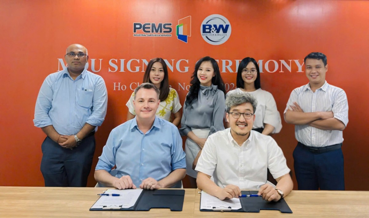 PEMS and Babcock & Wilcox (B&W) partier to sustainable energy solutions in Vietnam’s industrial sector