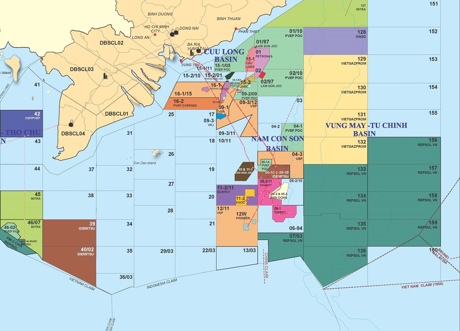 Oil and gas discovery in Block 15-2/17, Cuu Long basin (offshore Vietnam)