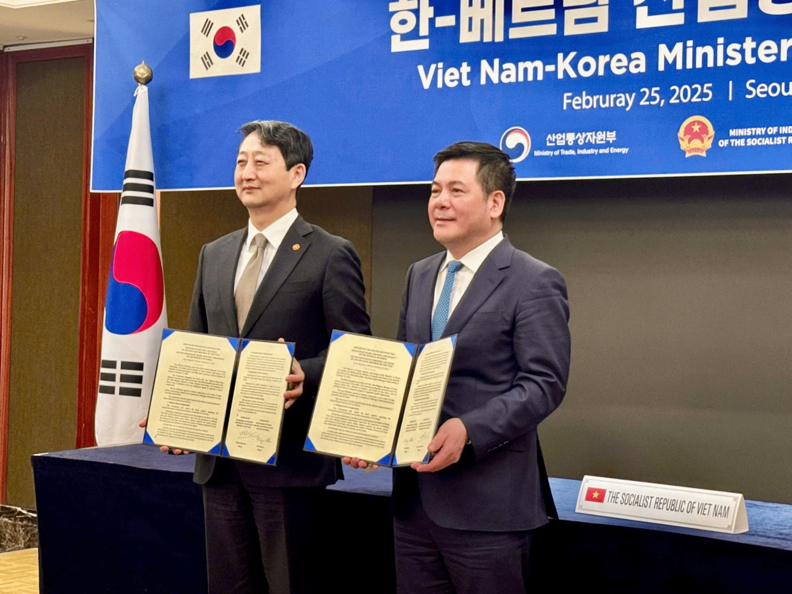 MoIT has a working session with Korean partners on nuclear power cooperation