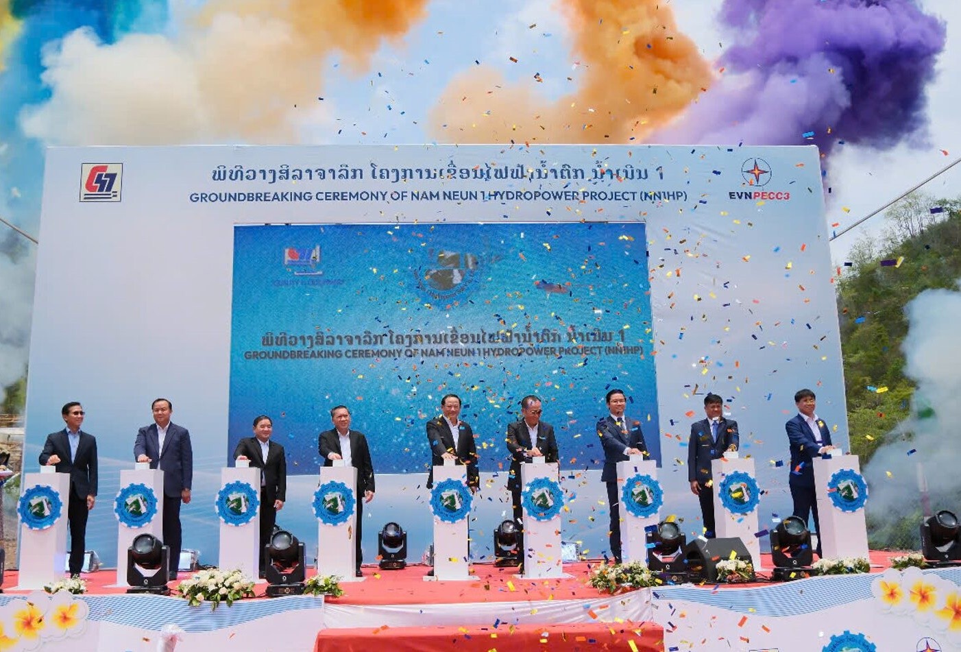 Laos Commences Construction of 124 MW Hydropower Project Connected to Vietnam’s Power Grid