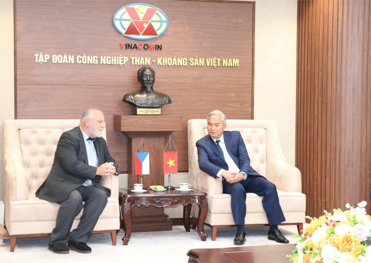 TKV General Director meets with the Ambassador of the Czech Republic to Vietnam