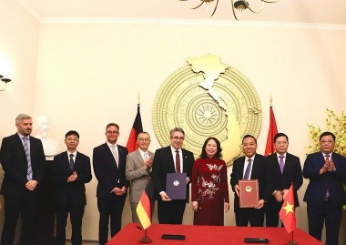 Signing of the Vietnam–Germany Joint declaration on Energy partnership