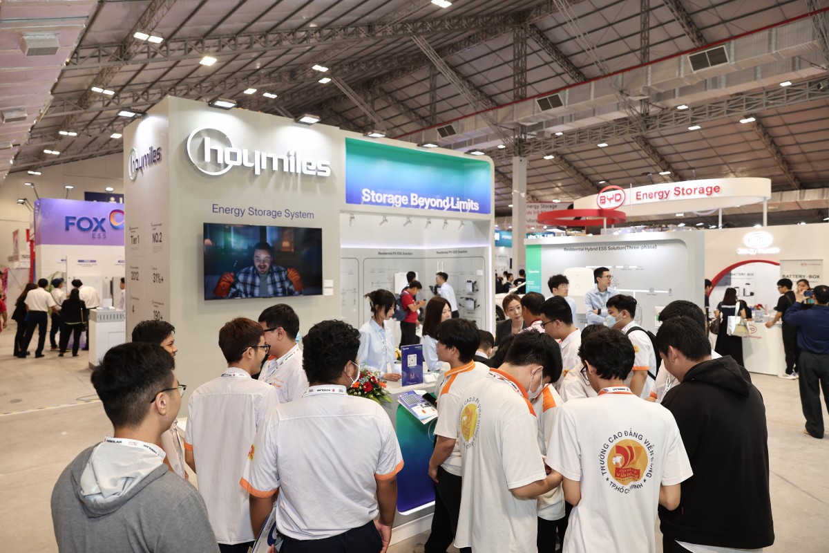 Impressive showing by Hoymiles at Solar & Storage Live Vietnam 2025