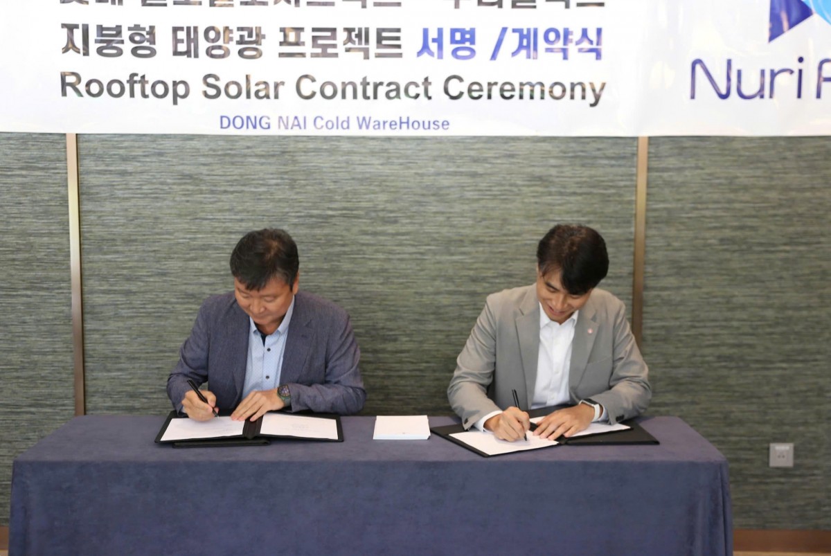 Lotte Global Logistics and NuriFlex Vietnam partner to develop rooftop solar project