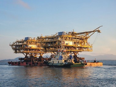 Hoàn thành, bàn giao các khối thượng tầng giàn đầu giếng cho dự án mỏ khí Lô B