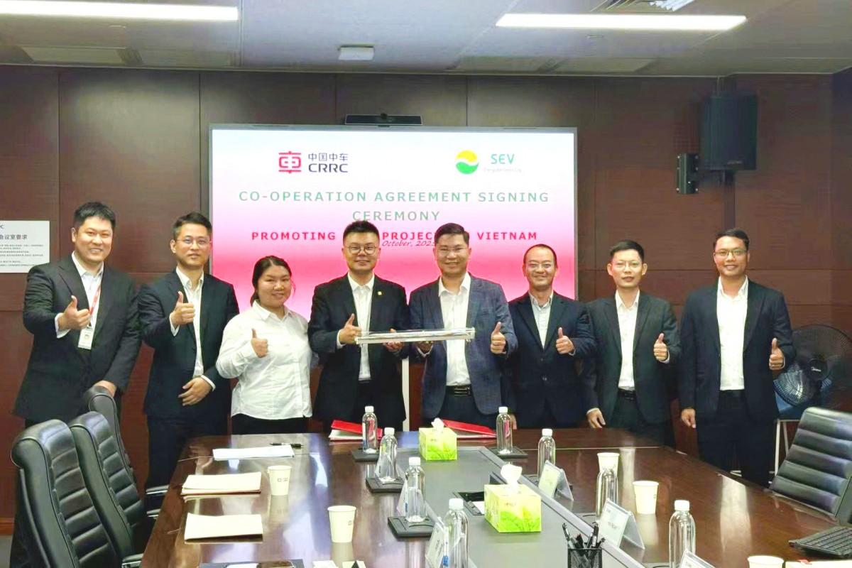 CRRC and SEV join forces to accelerate BESS development in Vietnam CRRC and SEV join forces to accelerate BESS development in Vietnam