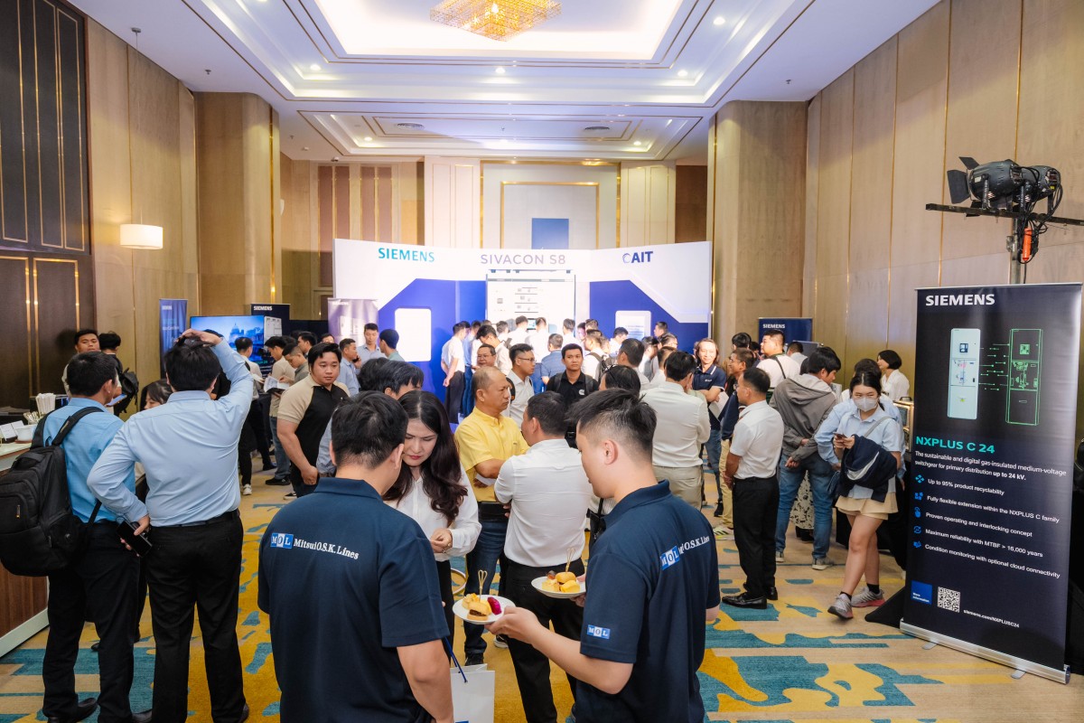 Siemens Vietnam and AIT launch SIVACON S8, accelerating Vietnam’s energy digitalization Siemens Vietnam and AIT launch SIVACON S8, accelerating Vietnam’s energy digitalization
