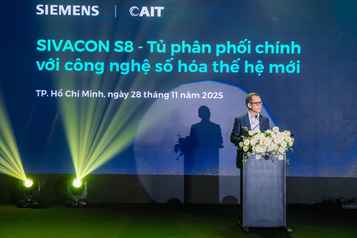 Siemens Vietnam and AIT launch SIVACON S8, accelerating Vietnam’s energy digitalization Siemens Vietnam and AIT launch SIVACON S8, accelerating Vietnam’s energy digitalization