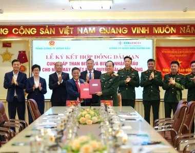 Ký hợp đồng dài hạn cung cấp than nhập khẩu cho Nhiệt điện Duyên Hải 3 mở rộng