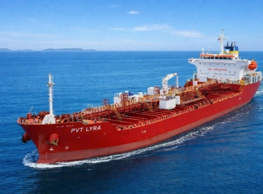 PVTrans tiếp nhận tàu chở dầu hóa chất PVT Lyra tại Hàn Quốc