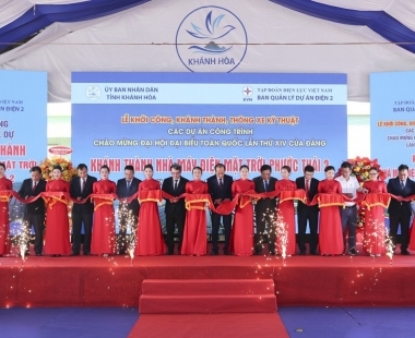 Khánh thành Nhà máy điện mặt trời Phước Thái 2