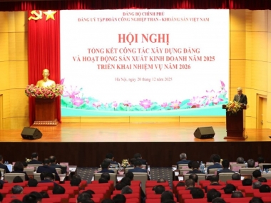 TKV tổng kết hoạt động sản xuất, kinh doanh năm 2025, triển khai nhiệm vụ 2026