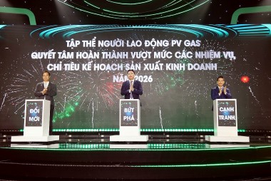 PV GAS chủ động đảm bảo nguồn cung khí, tạo đà bứt phá cho tăng trưởng kinh tế