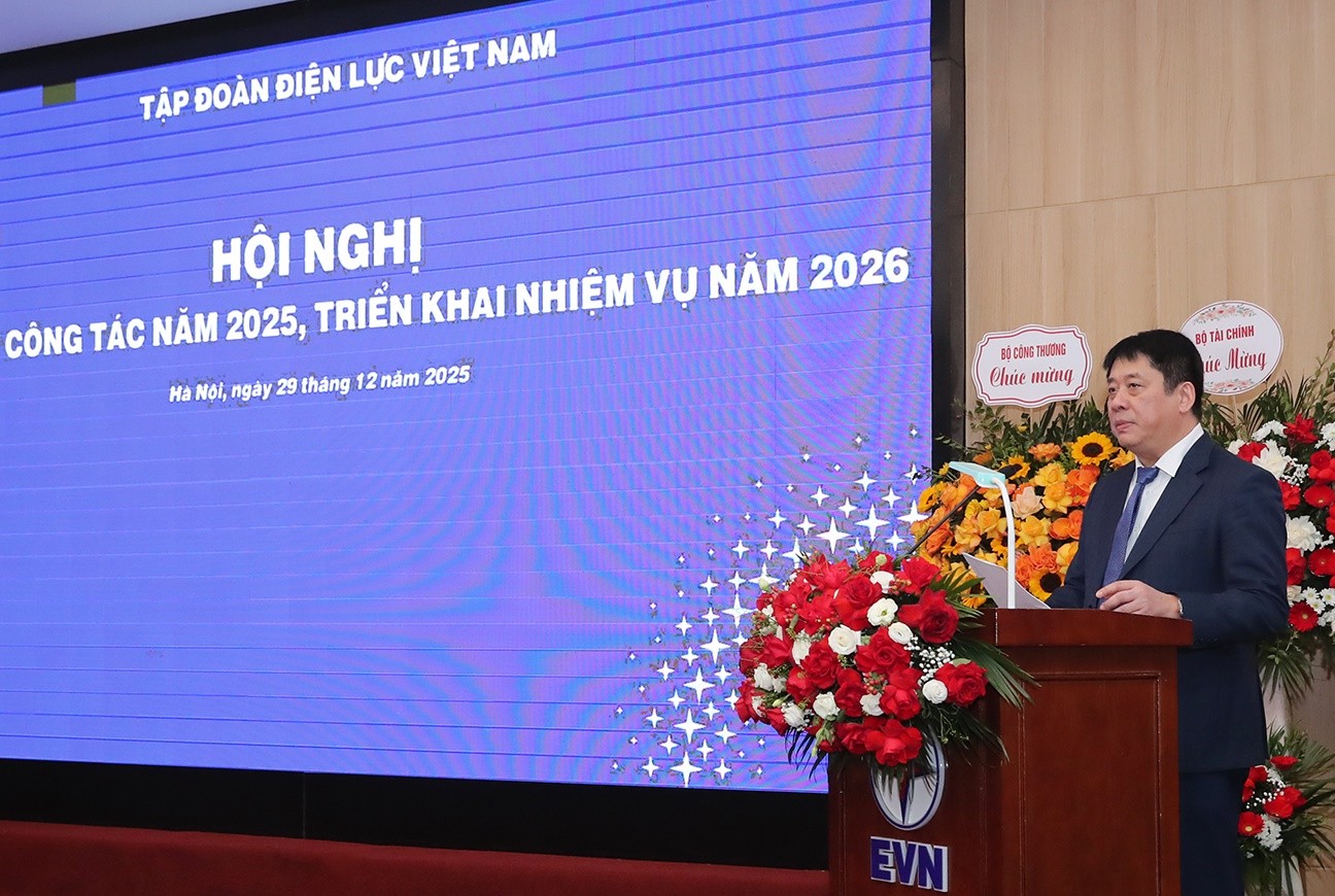 EVN Reviews 2025 Performance and Outlines Key Tasks for 2026