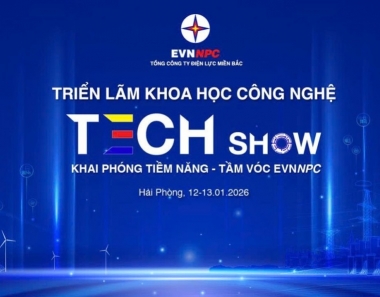 Techshow EVNNPC 2026 - Ngày hội công nghệ của ngành điện miền Bắc
