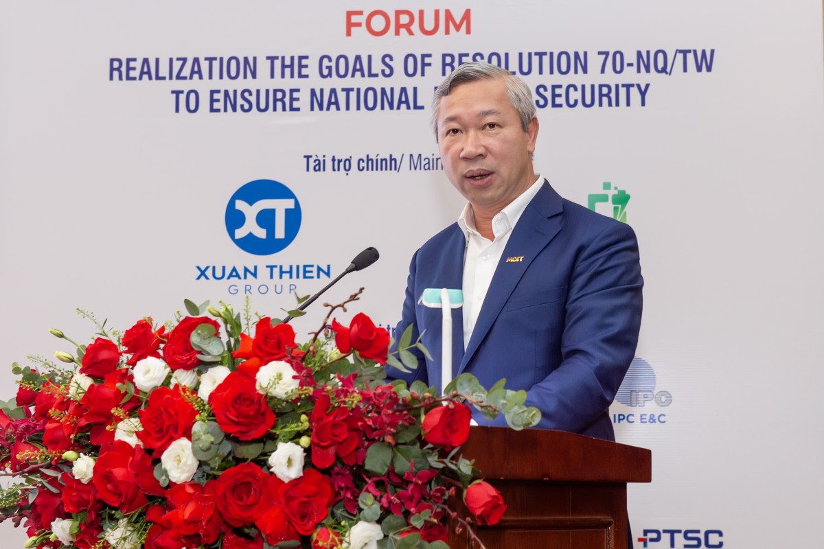 Realizing the Goals of Politburo Resolution No. 70 on Ensuring National Energy Security Realizing the Goals of Politburo Resolution No. 70 on Ensuring National Energy Security