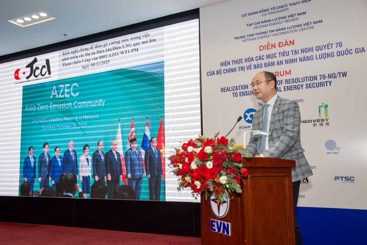 Realizing the Goals of Politburo Resolution No. 70 on Ensuring National Energy Security Realizing the Goals of Politburo Resolution No. 70 on Ensuring National Energy Security