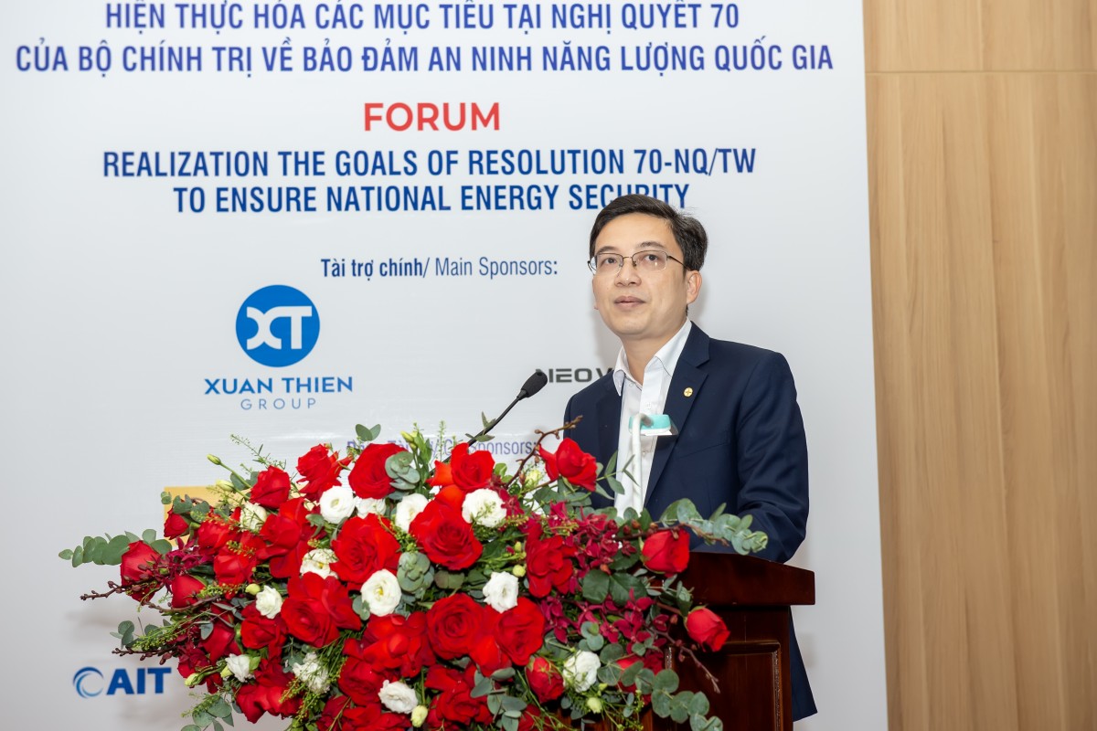 Realizing the Goals of Politburo Resolution No. 70 on Ensuring National Energy Security Realizing the Goals of Politburo Resolution No. 70 on Ensuring National Energy Security