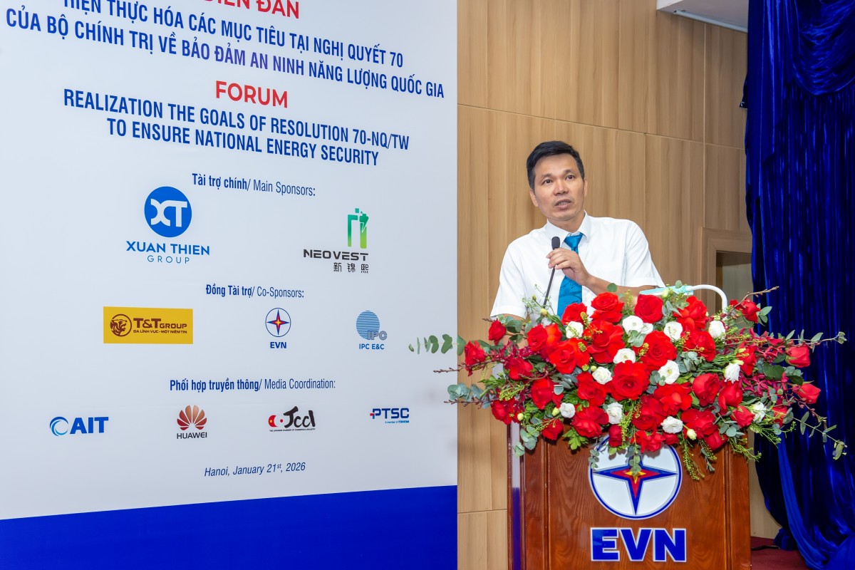 Realizing the Goals of Politburo Resolution No. 70 on Ensuring National Energy Security Realizing the Goals of Politburo Resolution No. 70 on Ensuring National Energy Security