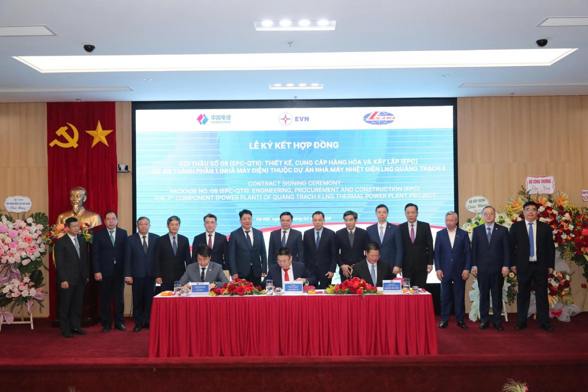 Signing of EPC Contract for Sub-project 1 – Quang Trach 2 LNG Power Plant Signing of EPC Contract for Sub-project 1 – Quang Trach 2 LNG Power Plant