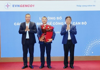 Công bố quyết định bổ nhiệm Giám đốc Công ty Nhiệt điện Nghi Sơn