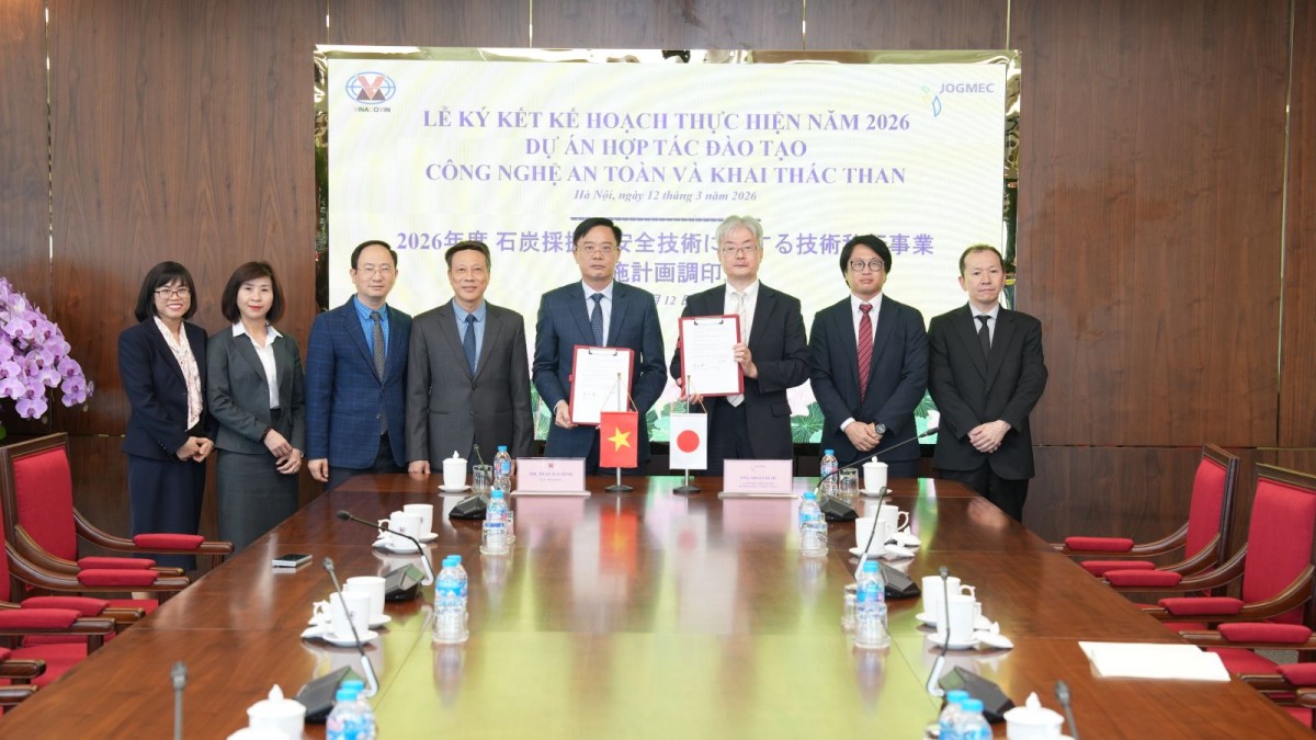 Vinacomin and JOGMEC (Japan) agree on the 2026 cooperation plan