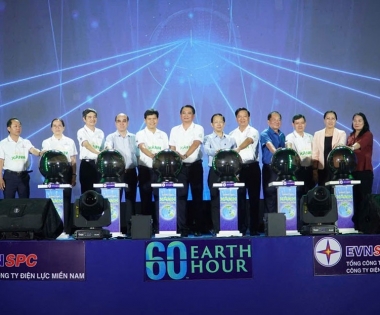 EVNSPC triển khai nhiều hoạt động hưởng ứng Chiến dịch Giờ Trái đất 2026