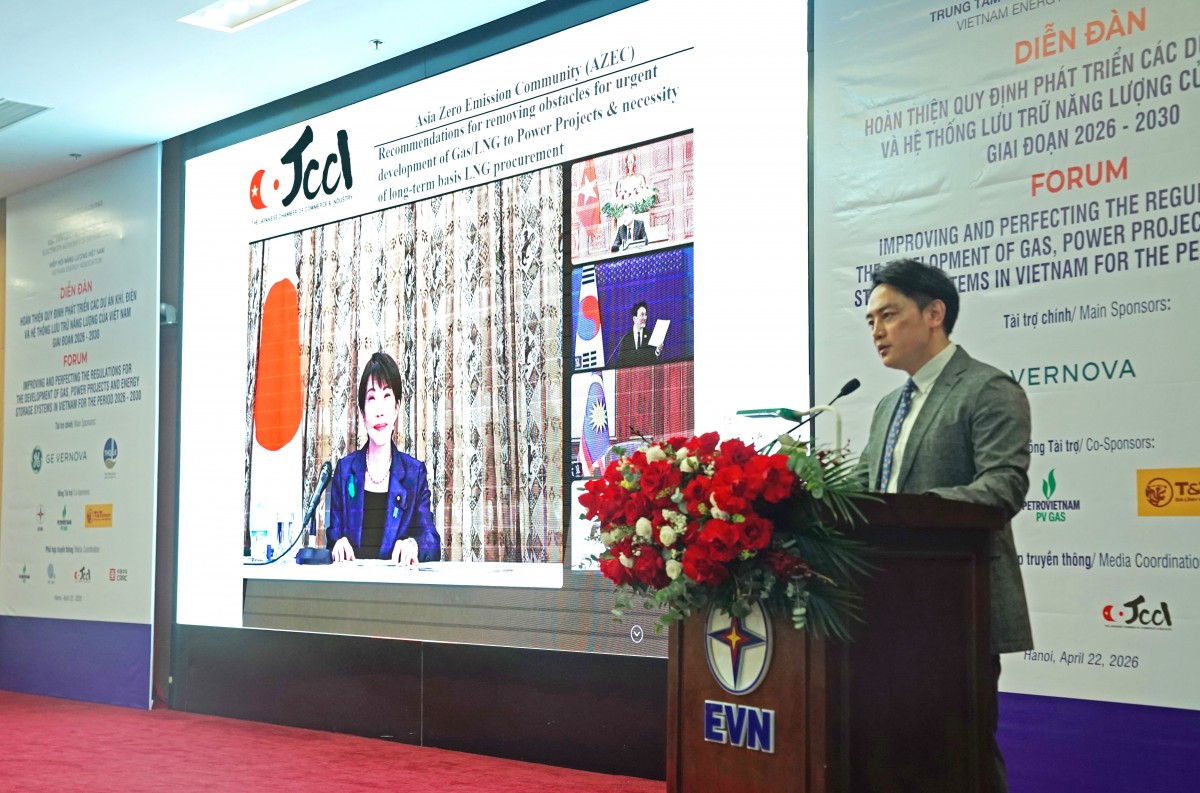 Improving and perfecting the regulations for the development of gas, power projects and energy storage systems in Vietnam for the period 2026 – 2030