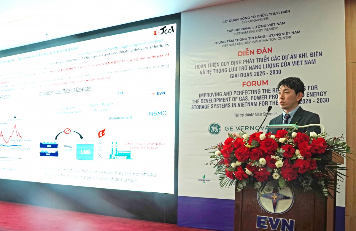 Improving and perfecting the regulations for the development of gas, power projects and energy storage systems in Vietnam for the period 2026 – 2030