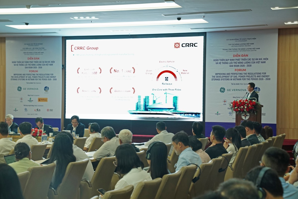 CRRC Zhuzhou Institute Showcases Advanced BESS Solutions at Vietnam Energy Forum