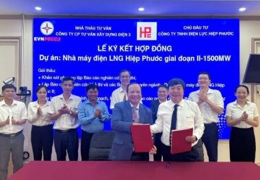 Ký hợp đồng tư vấn dự án Nhà máy điện LNG Hiệp Phước (giai đoạn 2)