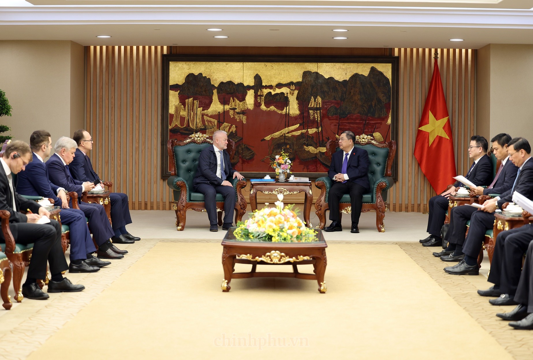Deputy Prime Minister Receives RusHydro Delegation to Enhance Vietnam-Russia Energy Cooperation Deputy Prime Minister Receives RusHydro Delegation to Enhance Vietnam-Russia Energy Cooperation