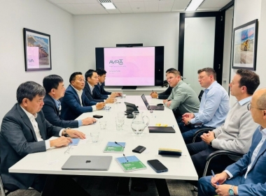 Chủ tịch Hội đồng thành viên TKV làm việc với các đối tác trong chuỗi cung ứng than tại Australia