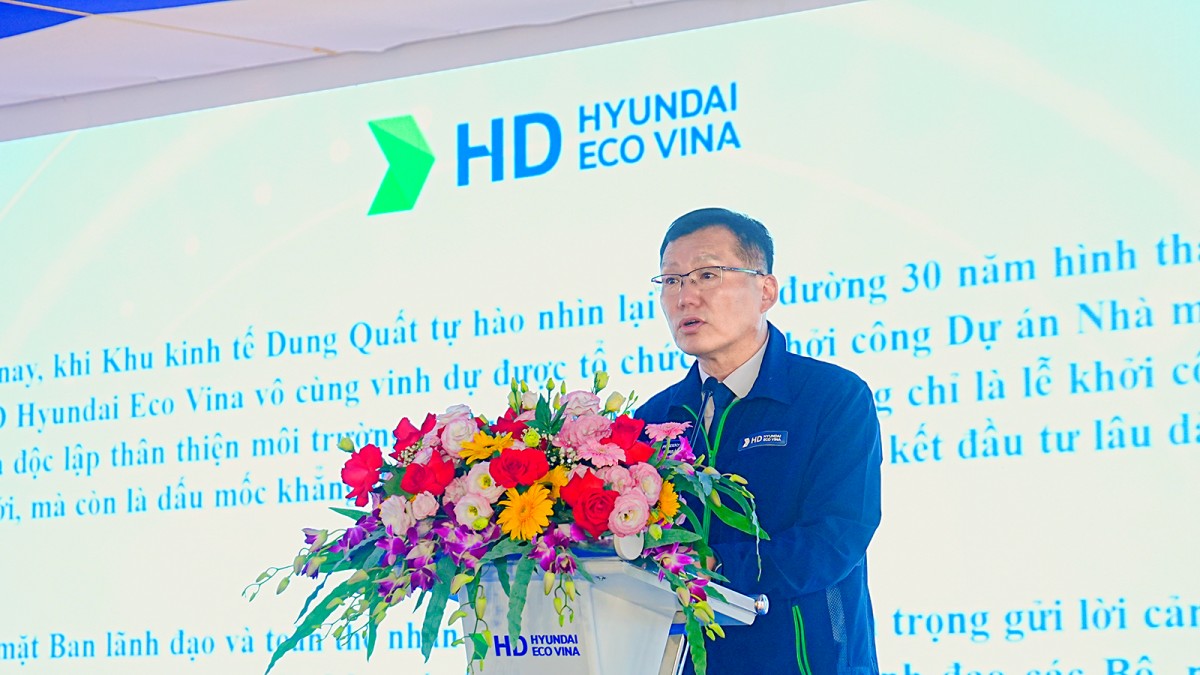 HD Hyundai Eco Vina Breaks Ground on US$116 Million Tank Production Facility in Quang Ngai