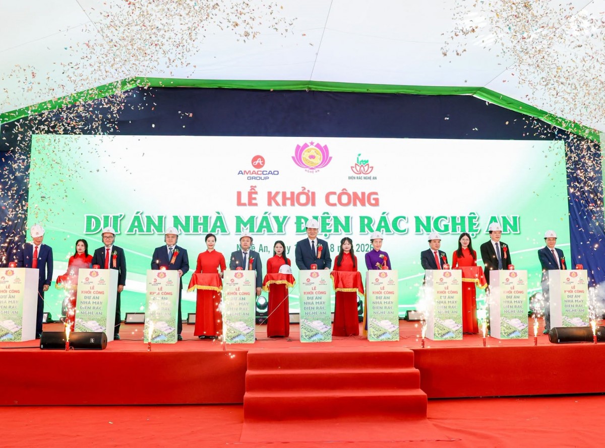 Nghe An Breaks Ground on US$160 Million Waste-to-Energy Plant Nghe An Breaks Ground on US$160 Million Waste-to-Energy Plant