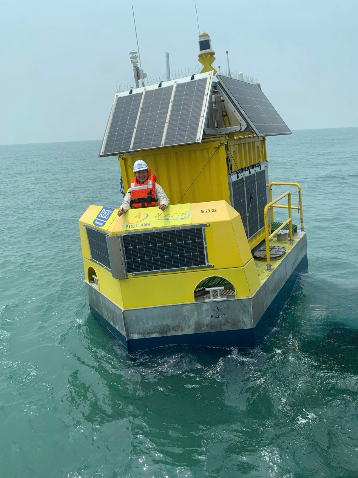 AKROCEAN Successfully Deploys Floating LiDAR System for REE & Truong Thanh’s Nam Bo 3 Offshore Wind Project Nam Bo 3 Offshore Wind Project AKROCEAN Successfully Deploys Floating LiDAR System for REE & Truong Thanh’s Nam Bo 3 Offshore Wind Project Nam Bo 3 Offshore Wind Project