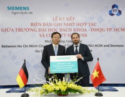 Siemens to support Ho Chi Minh University of Technology in the development of Industrie 4.0 Lab
