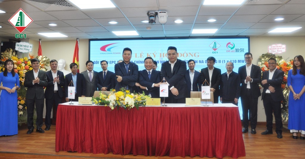 Signing EPC contract for Na Duong 2 Thermal Power Project
