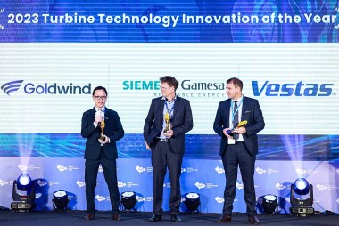goldwind is honored to receive the turbine technology innovation of the year award