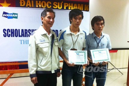 109 Doosan Vina scholarships awarded across Vietnam