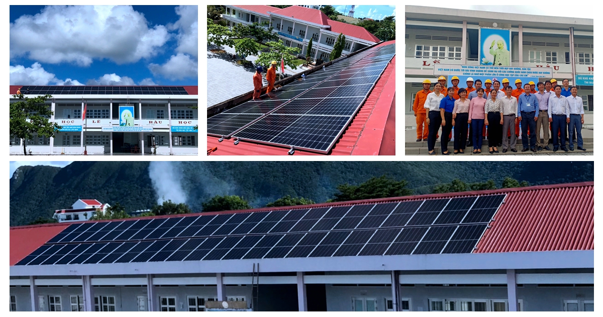 LONGi donates solar modules for rooftop solar project at Vo Thi Sau High School in Vietnam