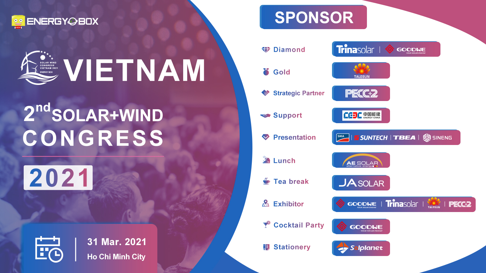 Accelerating investment& deployment of Solar and wind across Vietnam 2021