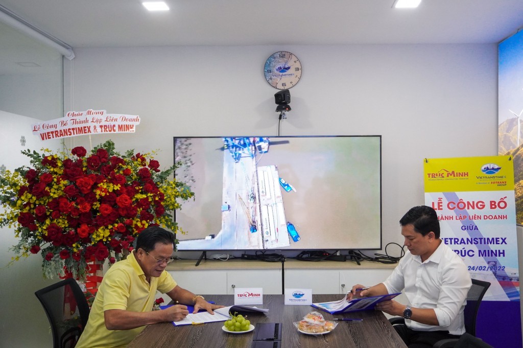 VTT and Truc Minh established a Joint venture in the field of waterway transportation of over-Weight over-size doods VTT and Truc Minh established a Joint venture in the field of waterway transportation of over-Weight over-size doods