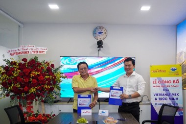 vtt and truc minh established a joint venture in the field of waterway transportation of over weight over size doods