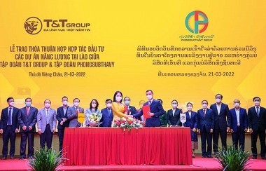 T&T Group and Laos Partner cooperate investment in RE, transmit it to Vietnam
