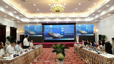 The Singapore Government Mission had a meeting with PTSC on the cross-national electricity import and export project