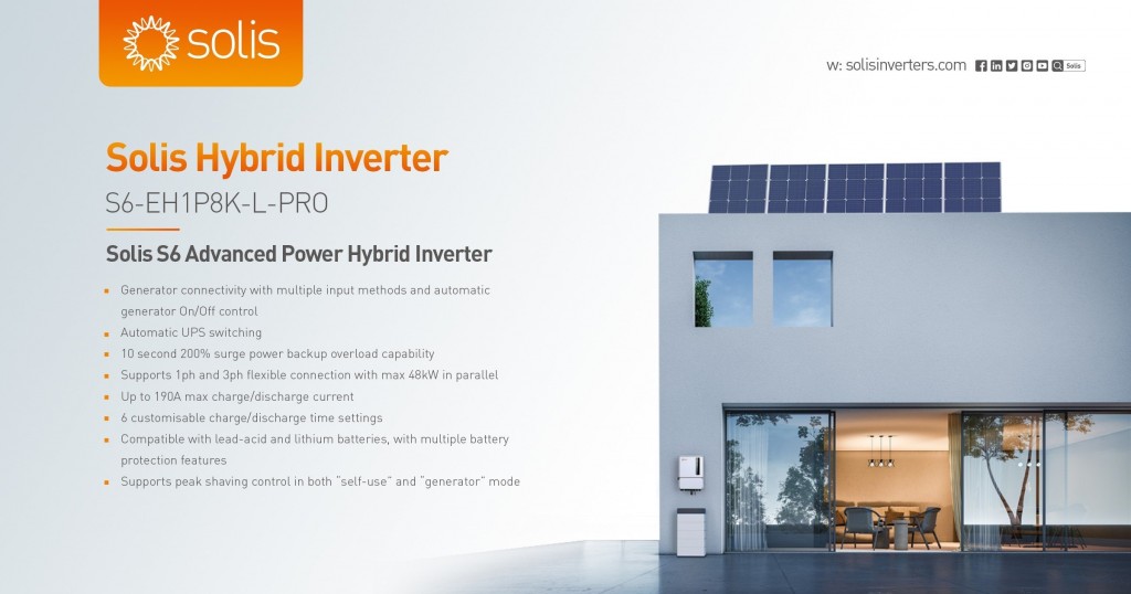Solis Launches New Hybrid Inverter Range With Enhanced Power Outage Functionality