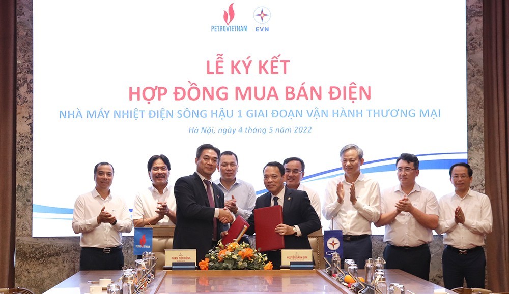 Signing a power purchase agreement for Song Hau 1 Thermal Power Plant