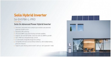 Solis Seminar 54: Solis S6 Advanced Power Hybrid Inverter, bring more uninterrupted power to your family